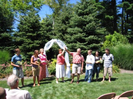 Dave Converse1 Dave, Sheryl and family at the wedding